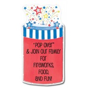 Patriotic Invitations, 4th Of July Pop!, Picture Perfect